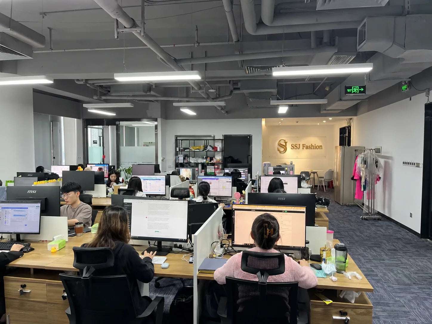SSJ Fashion team coordinating with trusted suppliers