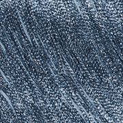 Sleeveless Fringe Bandage Top and Skirt Set-Blue